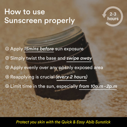 Abib™ Quick Sunstick Protection Bar SPF50+ PA++++ 22g