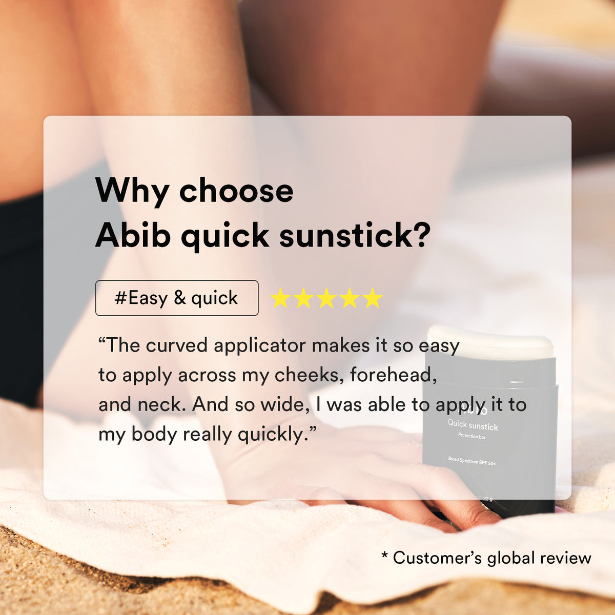 Abib™ Quick Sunstick Protection Bar SPF50+ PA++++ 22g