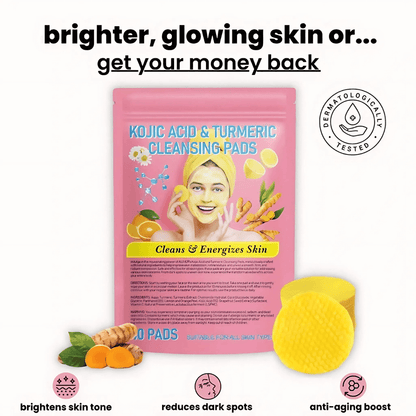 Elara™ Premimum Kojic Acid Turmeric Cleansing Pads