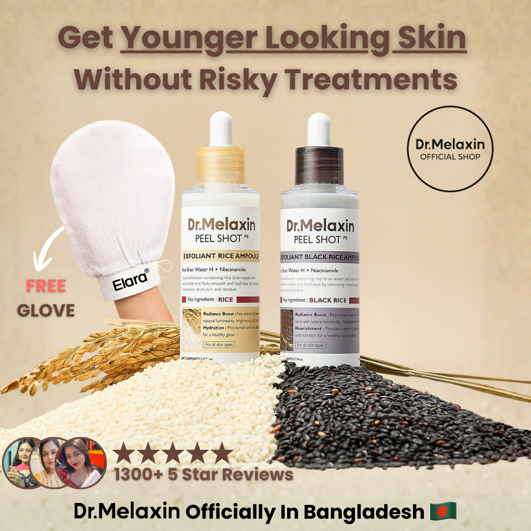 Dr.Melaxin® Peel Shot | Glow Exfoliant Rice Ampoule 80ml