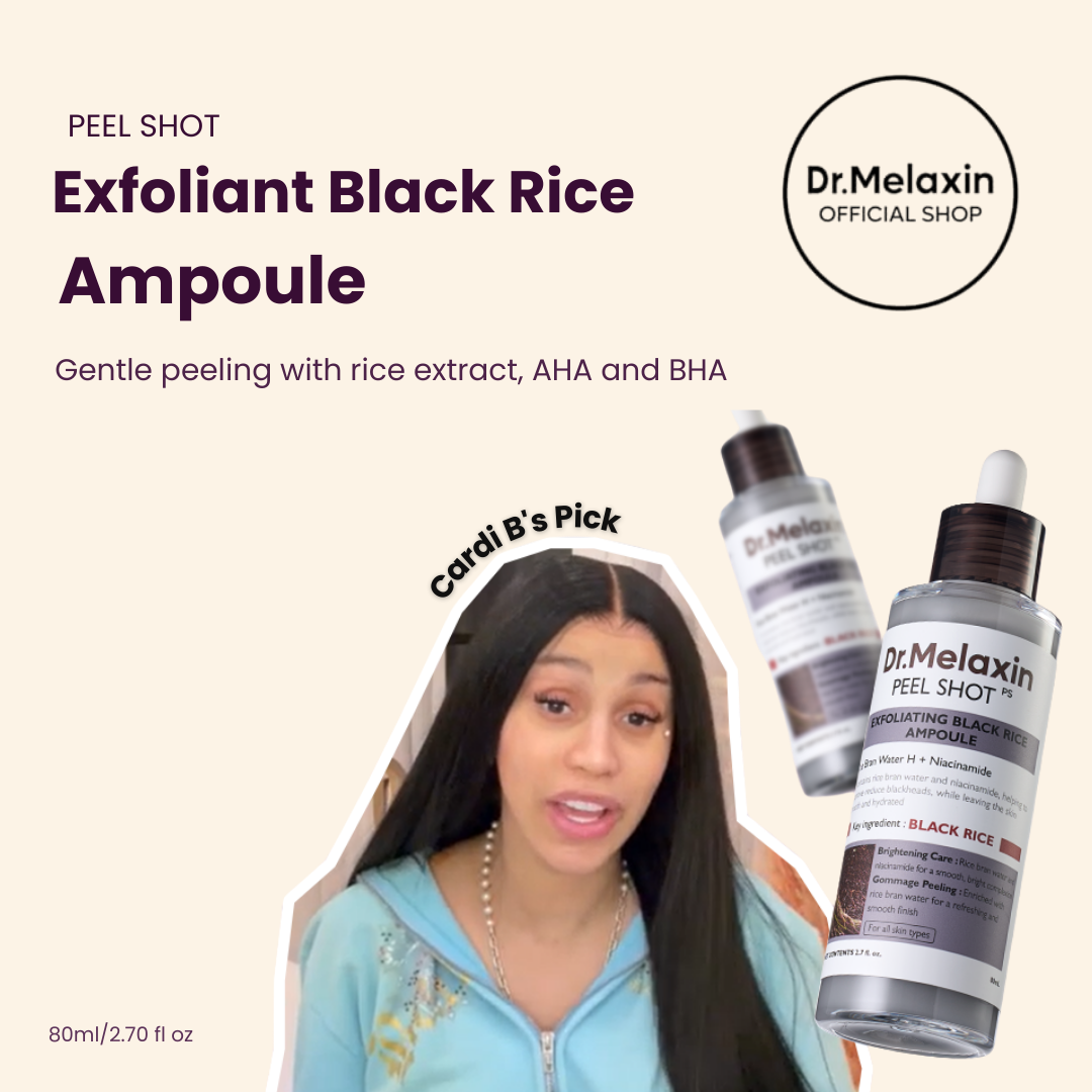 Dr.Melaxin® Peel Shot | Glow Exfoliant Rice Ampoule 80ml