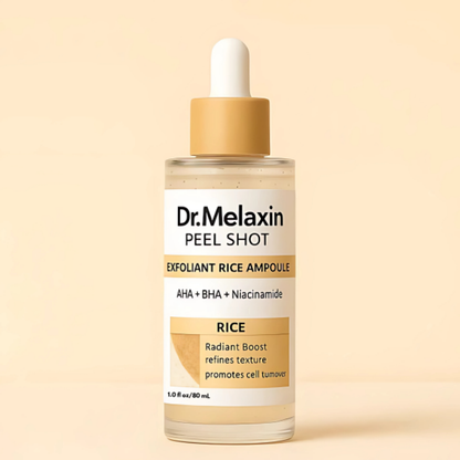 Dr.Melaxin® Peel Shot | Glow Exfoliant Rice Ampoule 80ml