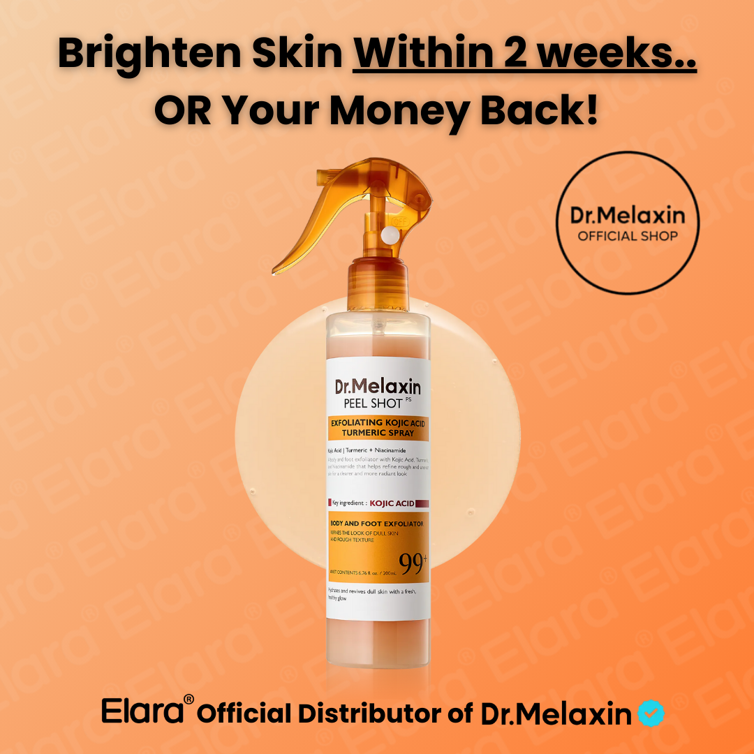 Dr.Melaxin® Peel Shot | Exfoliating Kojic Acid Turmeric Spray 200ml
