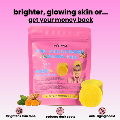 Elara™ Premimum Kojic Acid Turmeric Cleansing Pads